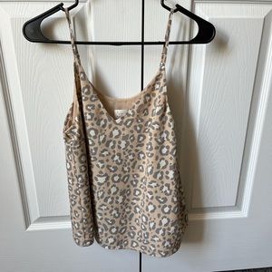 Target cheetah print cami
